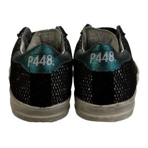 • P448 Leather Low Top Sneakers